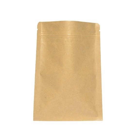 Brown Kraft Paper Laminated 3 Side Seal Bag